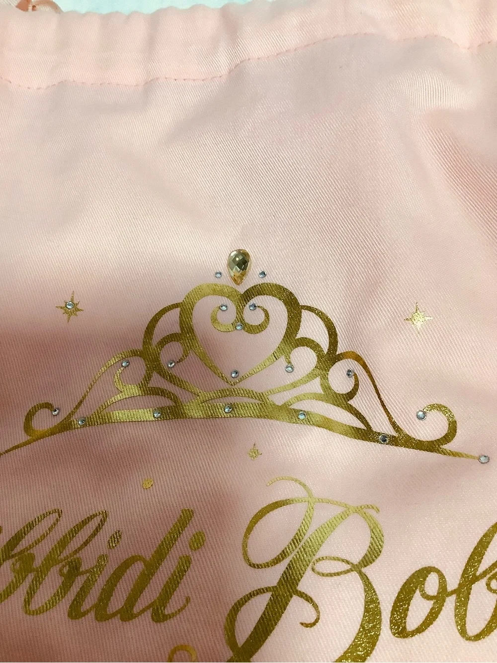 N/A pink satin
